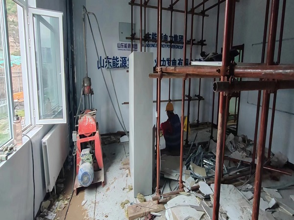 穆棱厂房基础沉降注浆加固